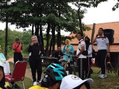 Pj Bupati Tubaba Ikut Meriahkan Fun Bike HUT Ke-76 Bhayangkara