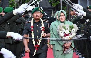 Mantan Dandim 0426 Tulang Bawang, Kolonel Inf Kohir Resmi Menjabat Danrem 083/Bdj