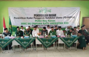PCNU Way Kanan Cetak Kader Militan Melalui PD-PKPNU