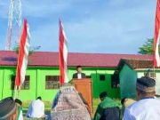 Anggota DPRD Lamsel Dwi Riyanto Isi Khutbah Idul Fitri 1446 H Di Lapangan Desa Merbau Mataram