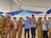 Bayu Prasetya Anggota DPRD Lamsel Hadiri Pasar Murah di Desa Haduyang Kecamatan Natar
