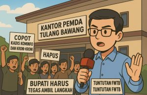5 Tuntutan Tidak Digubris Bupati, FWTB Siapkan Aksi Demo Jilid Ke-2