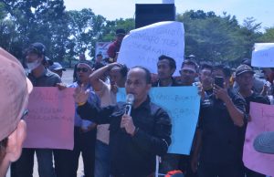 Pemberedelan Perusahaan Pers Oleh Diskominfo, Picu FWTB Menggelar Aksi Damai