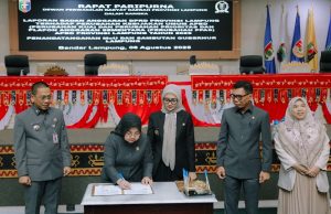 Pemprov dan DPRD Lampung Tanda Tangani Perubahan KUA-PPAS Tahun Anggaran 2025