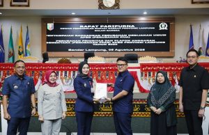 DPRD Lampung Terima Rancangan Perubahan KUA-PPAS Tahun 2025 dan 2026