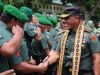 Danrem 043/Gatam Brigjen TNI Haryantana Kunjungi Kodim 0426 Tulang Bawang