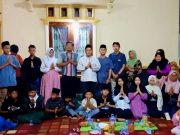Penghujung Ramadhan, SMSI Tulang Bawang Santuni Anak Yatim