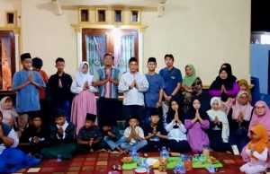 Penghujung Ramadhan, SMSI Tulang Bawang Santuni Anak Yatim