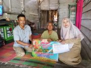 BLT-DD Tahap 1 Cair, 10 KPM Kampung Tri Darma Wira Jaya Sumringah Menerima Bantuan