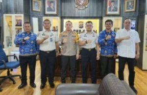 Kunjungi Polres, Kepala Lapas Kelas IIA Binjai, Wawan Irawan Perkuat Sinergitas