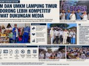 SMSI Lampung Timur Berkolaborasi Dengan Dinas Perindag Dorong Penguatan IKM dan UMKM Lokal