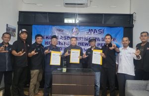 Pembentukan Sekber Tiga Organisasi Pemilik Media Siber Tandatangan Pakta Integritas