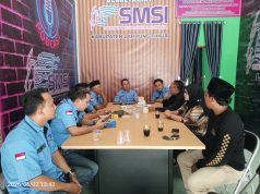 BNNK Kunjungi Sekretariat SMSI Lampung Timur