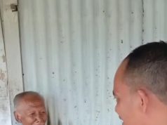 Jum’at Berkah ke-102, SMSI Tuba Salurkan Sembako ke Lansia Sebatang Kara di Tritunggal Jaya