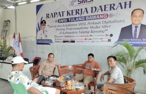 Panitia Konsolidasi Jelang Muskab ke-1 SMSI Tulang Bawang