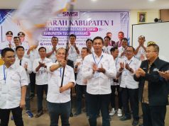 Donny Irawan Lantik Abdul Rohman sebagai Ketua SMSI Tulang Bawang Periode 2026–2029