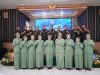 Dandim 0426 Didampingi, Ketua Persit KCK Cabang XLIX Hadiri Penyerahan Jabatan dan Pelepasan Kasiren Korem 043/ Gatam