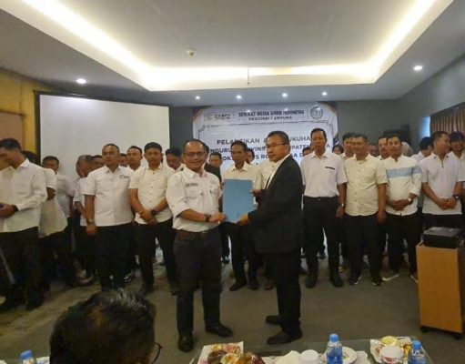 Abdul Rohman, SH Resmi Dilantik Jadi Ketua Pokja Newsroom Jaga Desa SMSI Tulang Bawang
