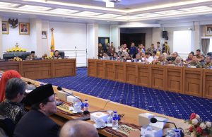Perkuat Sinergi, Bupati Qudrotul Ikhwan Hadiri Kunker Kepala Bappenas RI di Lampung