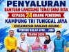 Pemkam Tri Tunggal Jaya Salurkan BLTDD Tahap II untuk 24 KPM