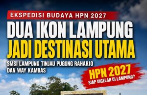 Ekspedisi Budaya HPN 2027: SMSI Lampung Promosikan Cagar Budaya dan Konservasi Gajah