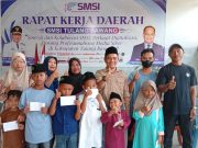 SMSI Tulang Bawang Gelar Jumat Berkah Ke-111, Santuni 6 Anak Yatim