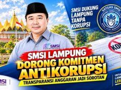 SMSI Lampung Dorong Komitmen Bersama Wujudkan Pemerintahan Bersih Bebas Korupsi