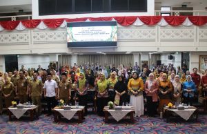 Ketua I TP PKK Tubaba Hadiri Pembukaan Festival LASQI Nusantara Jaya Tingkat Provinsi Lampung